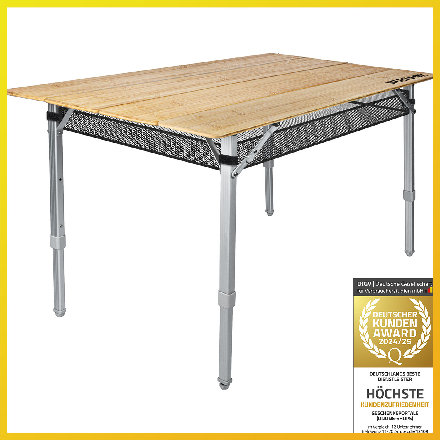 Campingtisch Klapptisch Gartentisch Balkontisch Falttisch Bambus Outdoor M  XXL | eBay.de