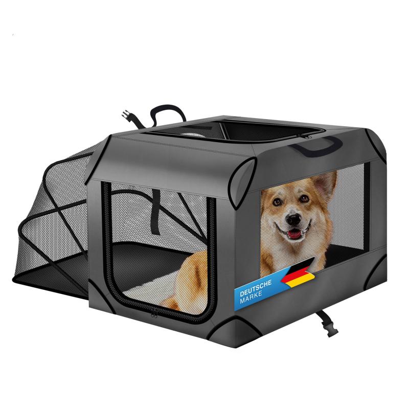Hunde Transportbox Schwarz - OTTO