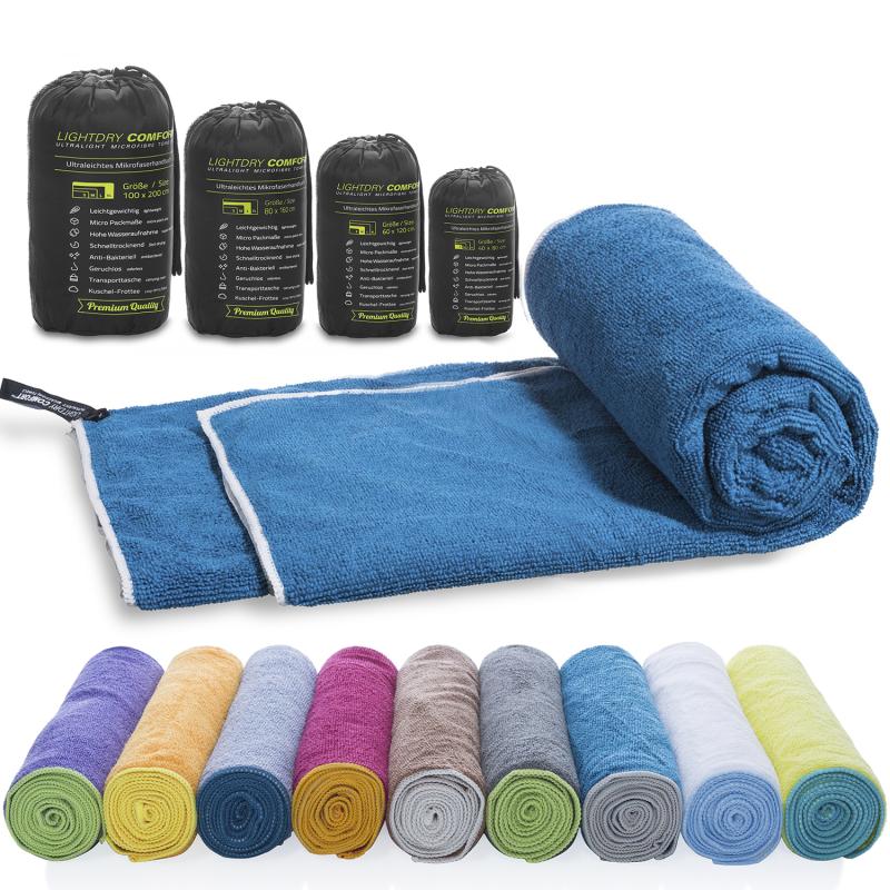 Handtuch für Sport blau