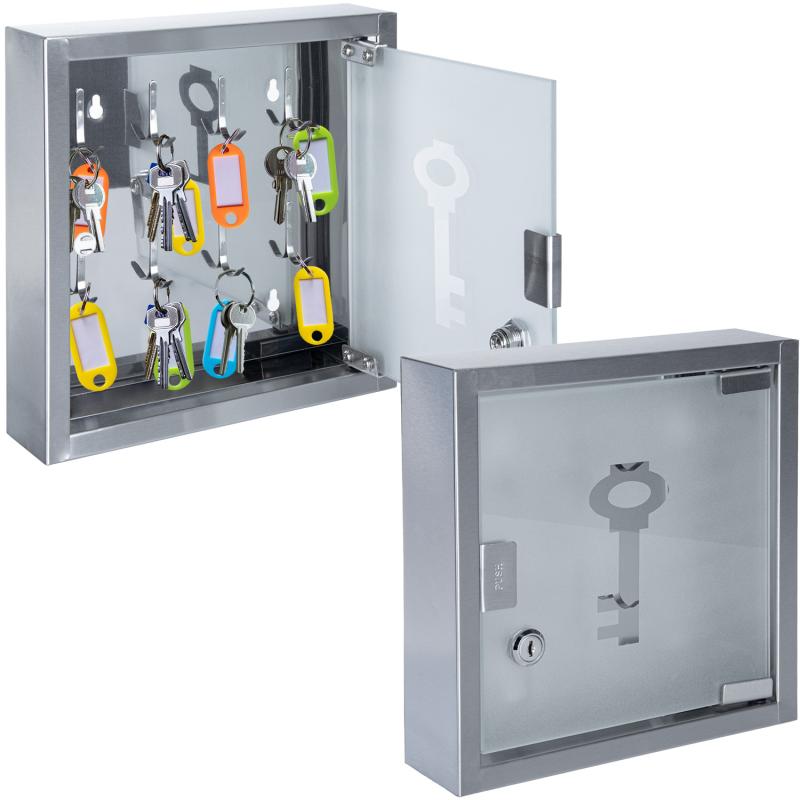Edelstahl Schlüsselkasten