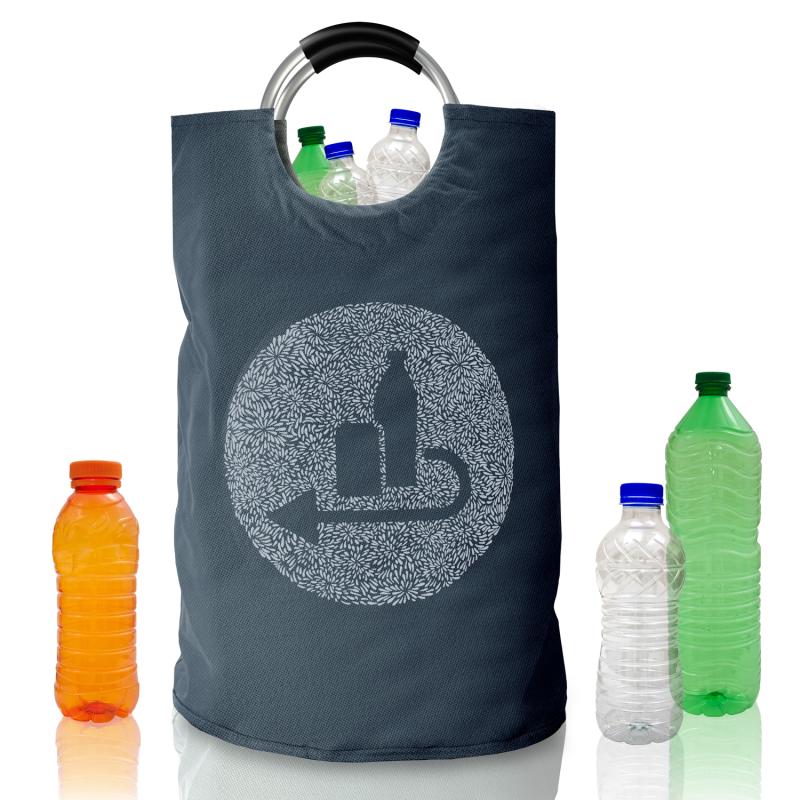 indoor recycling bin with lid for plastic bottles