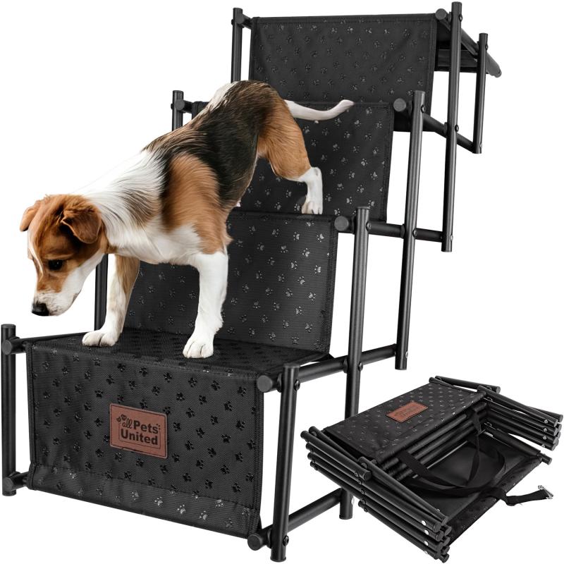 Faltbare Teleskop Hundetreppe