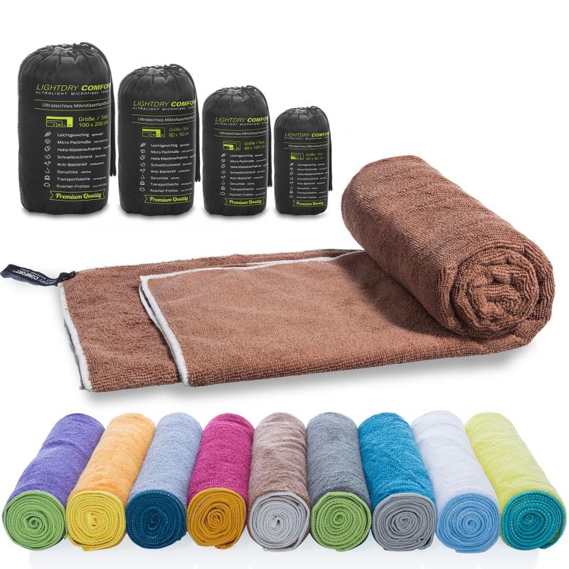 lightdry mikrofaser braun