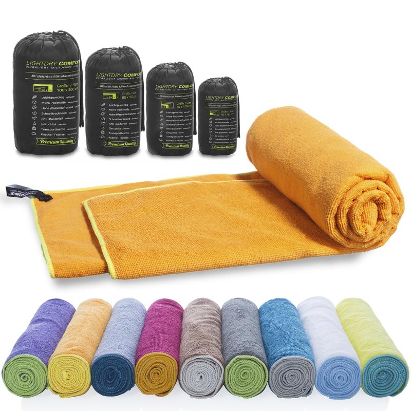 LightDry Saunatuch orange